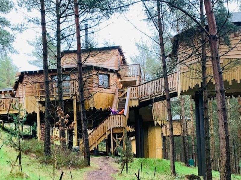 Luxury treehouses at Center Parcs