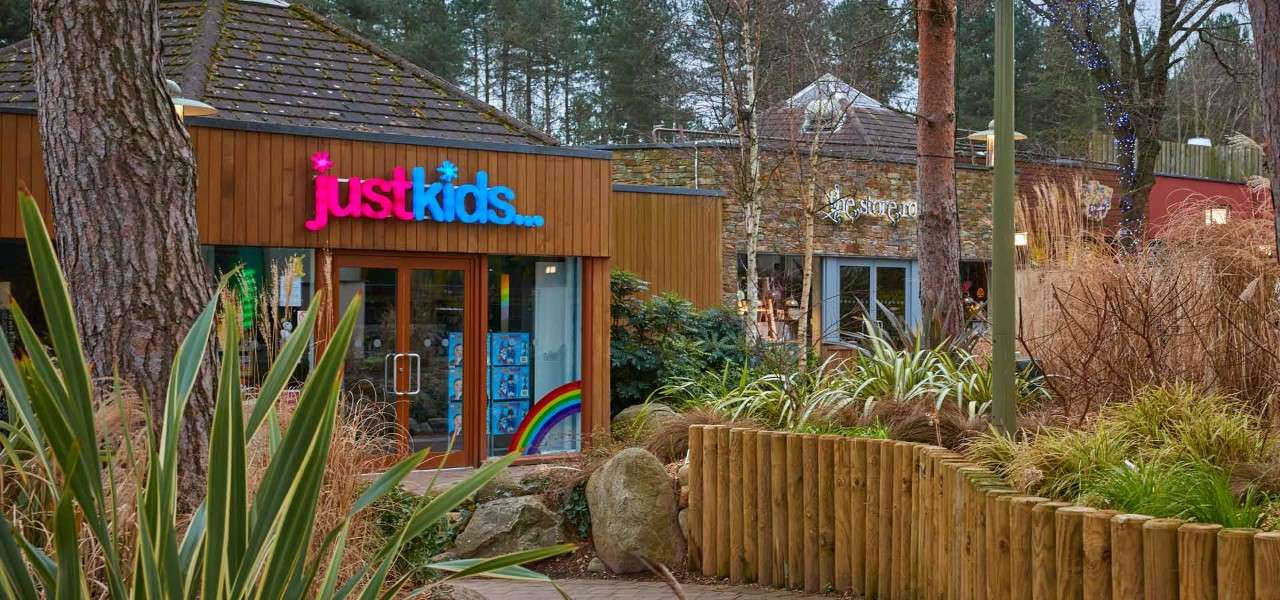 Exterior of the Just Kids shop
