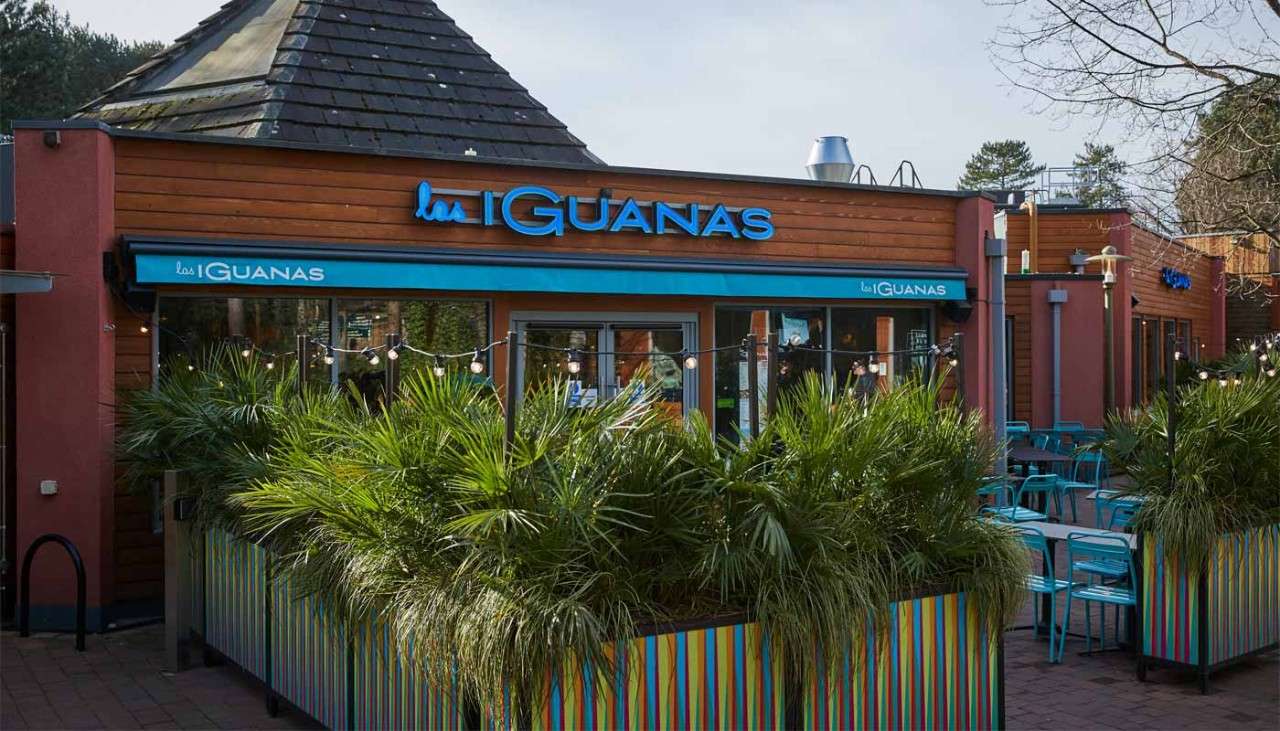 Exterior of Las Iguanas 
